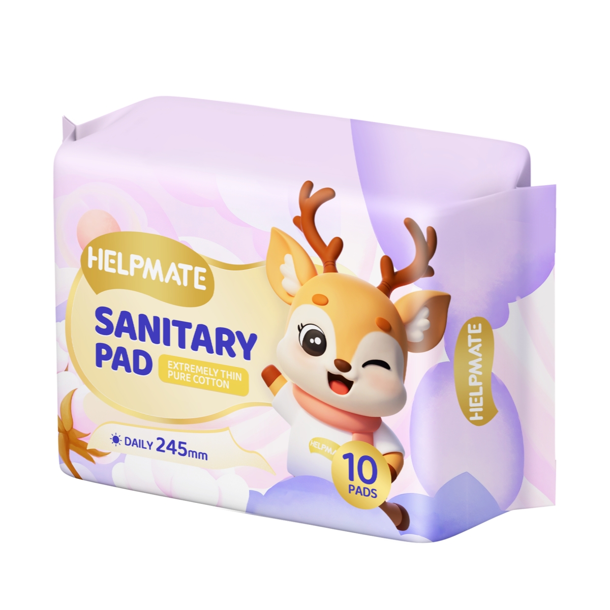 OEM ODM Custom Sanitary Napkins Disposable Breathable Pads For Women