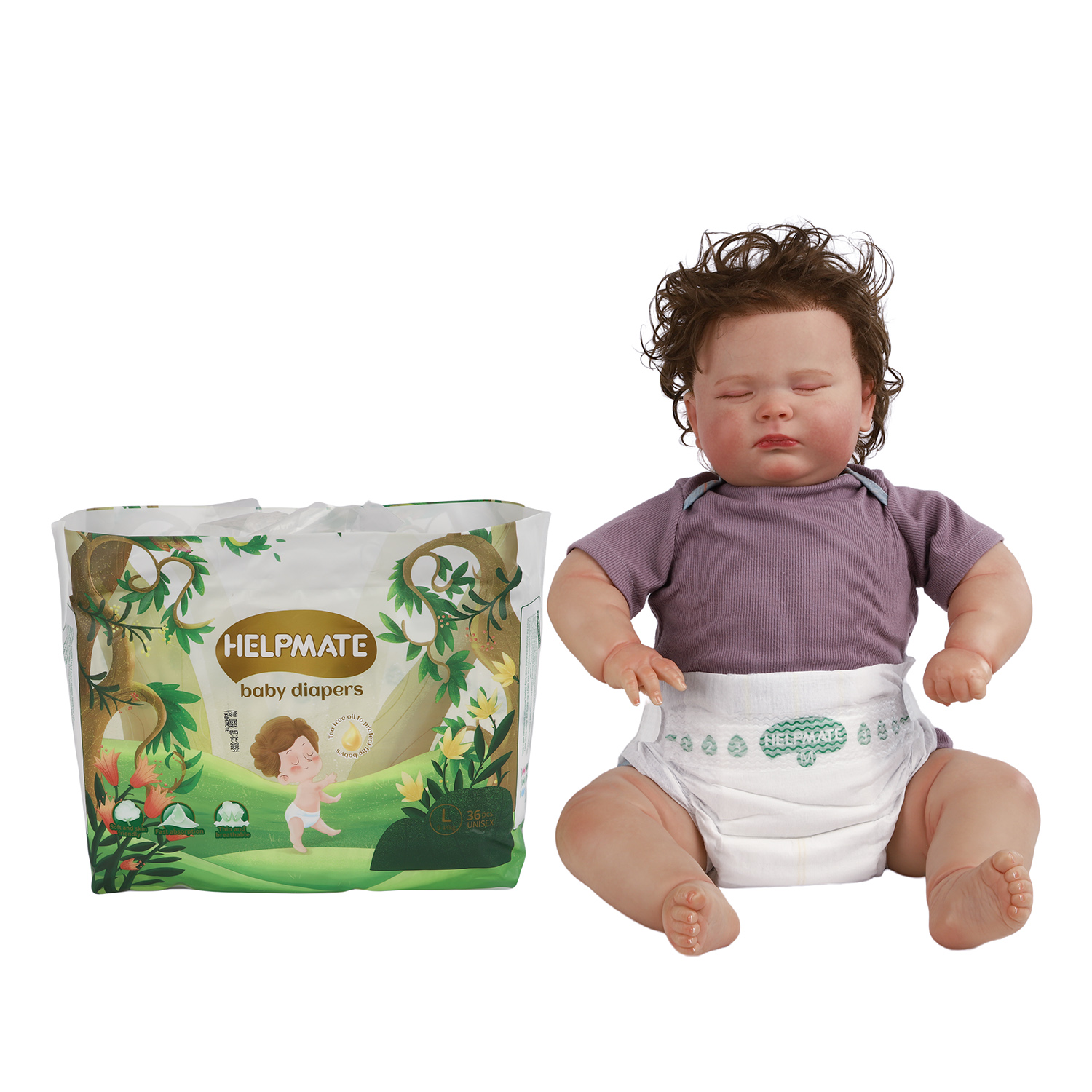 Wholesale OEM A Grade Pull Up Helpmate Disposable Baby Diapers Nappies