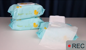 Nonwoven Certificated Baby Wet Wipe For Sanitizing