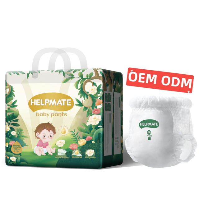 Good Quality Baby Diaper Pants Pull Up Training Pants OEM ODM Customized Nappies Wholesale Diaper