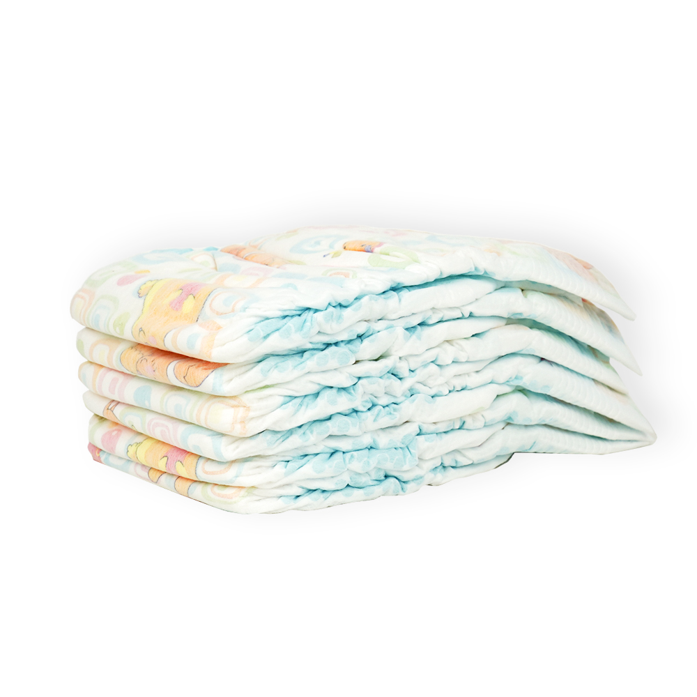 Hydrophilic Fabric Soft Baby Diaper For One Month