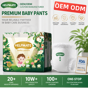 Good Quality Baby Diaper Pants Pull Up Training Pants OEM ODM Customized Nappies Wholesale Diaper