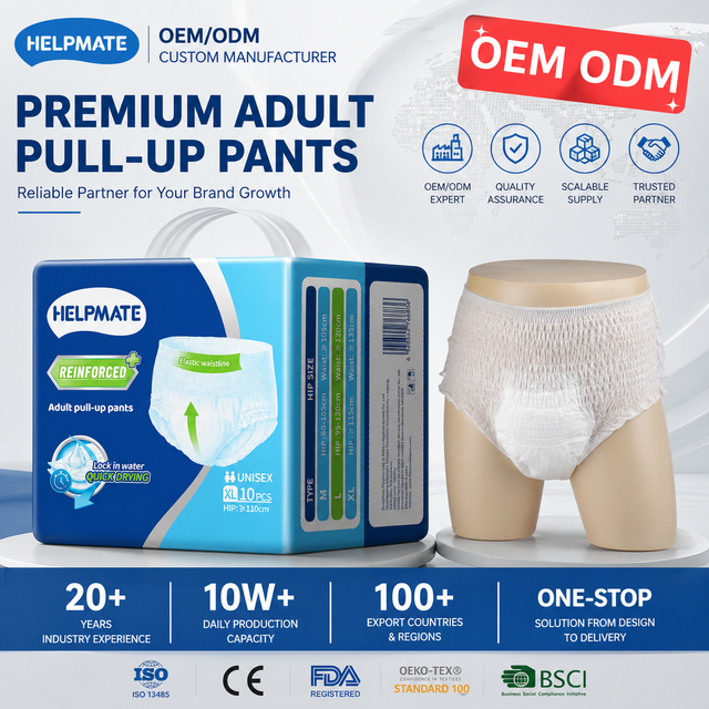 Awesome Quality Adult Geriatric Diaper Pants OEM ODM Pull Ups In Bulk 