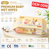 OEM ODM Custom Disposable Baby Wet Wipes Wholesale